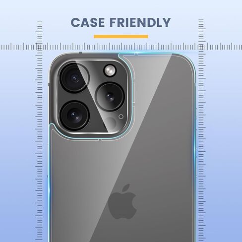 Maxdara [6 in 1 for iPhone 15 Pro Max Screen Protector(6.7 inch), 2 Pack iPhone 15 Pro Max Back Screen Protector with 2 Pack Front Screen Protector and Camera Lens Protector, 9H Hardness, Ultra HD in Kuwait