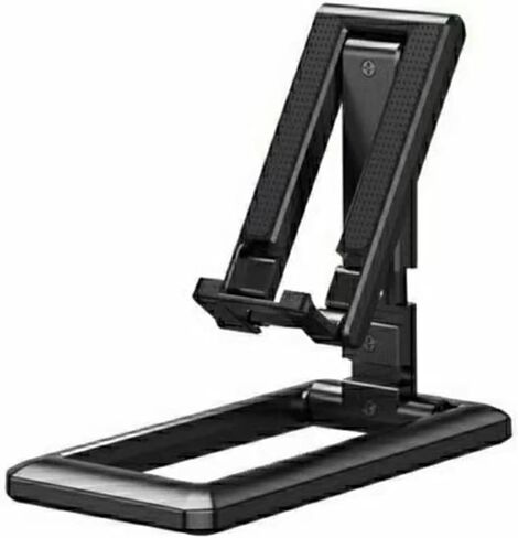 RIWPKFH Foldable Tablet Mobile Phone Desktop Phone Stand for Smartphone Desk Holder Adjustable Desk Bracket Smartphone Stand in Kuwait