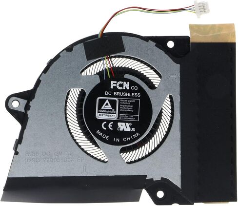 مروحة تبريد وحدة المعالجة المركزية ووحدة معالجة الرسومات لـ ASUS ROG Zephyrus G14 GA401Q GA401QC GA401QE GA401QH GA401QM GA401IHR 12V 1A FN58 FNNW 13NR05S0AP0101 DFSCK22D05883K FN59 FNNX 13NR05S0AP0201 DFSCK221 151818 12 فولت 1 أمبير in Saudi Arabia