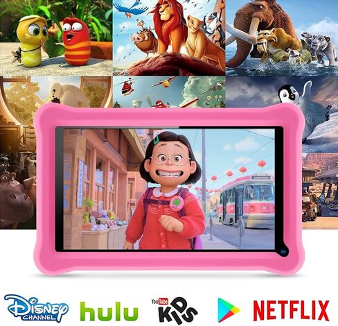 جهاز لوحي للأطفال مقاس 7 بوصات يعمل بنظام Android 11 للأطفال (من عمر 2 إلى 10 أعوام)، وذاكرة الوصول العشوائي (RAM) وذاكرة الوصول العشوائي (RAM) سعة 3 جيجابايت وذاكرة تخزين داخلية 32 جيجابايت مع توسيع سعة 128 جيجابايت، وبرامج للأطفال مثبتة مسبقًا، وجهاز لو in Saudi Arabia