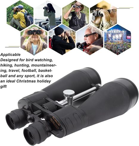 منظار 30-260 × 160، مناظير عالية الطاقة للبالغين، منظار خارجي وعلم الفلك عيار 80 ملم، رؤية القمر الفلكية 180 متر 1000 متر، لمشاهدة الطيور والصيد والسفر in Kuwait