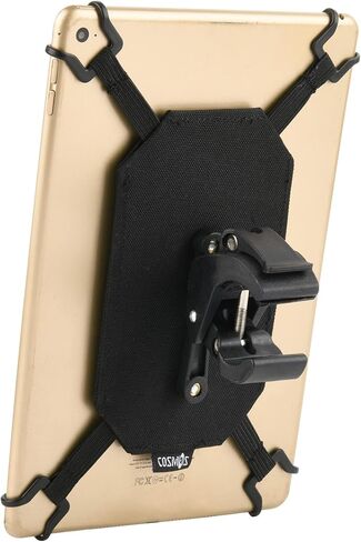 كوزموس ميني تابلت حامل دوار دراجة تابلت جبل 360 قابل للتعديل قرطاسية تمرين دراجة تابلت مشبك سير سير دراجة بيضاوي للجيم الداخلي متوافق مع آيباد ميني / إير 8 بوصة - 12 بوصة in Kuwait