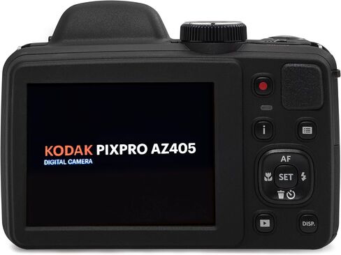 كاميرا Kodak PIXPRO AZ405 الرقمية + بطاقة ذاكرة سعة 64 جيجابايت + حقيبة كاميرا (أسود) in Kuwait