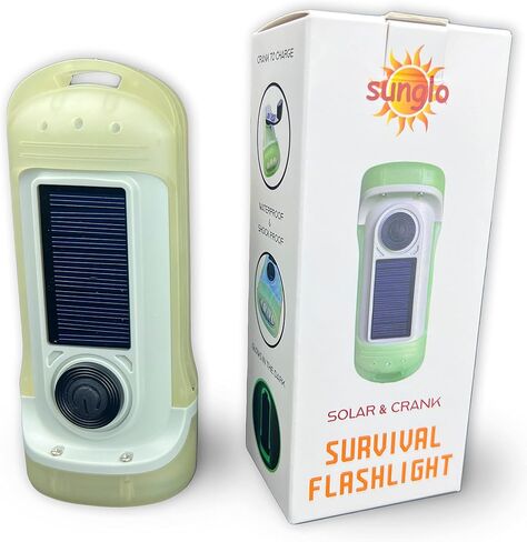 مصباح يدوي من صن جلو، ابيض واخضر (SG6) in Kuwait