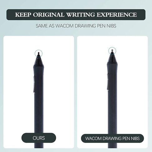30 قطعة بديلة من سن القلم القياسية المتوافقة مع Wacom Bamboo Intuos CTL471 CTL671 CTH480، قلم رسم بديل أسود لقلم PTH-451، DTK/DTH-2700 in Kuwait
