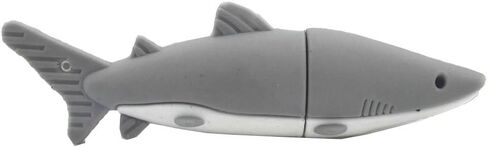 Aneew Gray Pendrive 32GB U Disk Shark Fish USB Flash Drive Memory Thumb in Kuwait