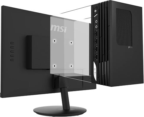 كمبيوتر مكتبي MSI PRO DP21، Intel Core i7-13700، UHD 770، ذاكرة 16 جيجا، 500 جيجا SSD، WiFi 6 AX211، Windows 11 PRO/3Y ضمان في الموقع (13M-495US)، أسود in Kuwait