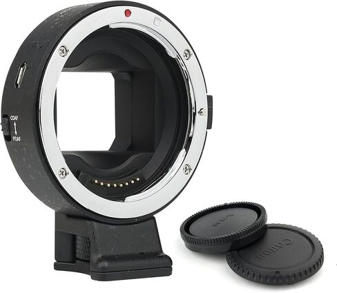 محول تركيب عدسة CANMEELUX AF EF-NEX IV لعدسة Canon EF/EF-S (ليس لـ Canon 50mm f1.4) تم تحويله إلى Sony E Mount A9 A7RIII A7III A7RII A7II A6600 A6500 A6400 A6300 A5100 إلخ. in Kuwait