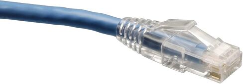 Tripp Lite Cat6 Gigabit Solid Conductor Snagless Patch Cable (RJ45 M/M ) - Blue, 25-ft.(N202-025-BL) in Saudi Arabia