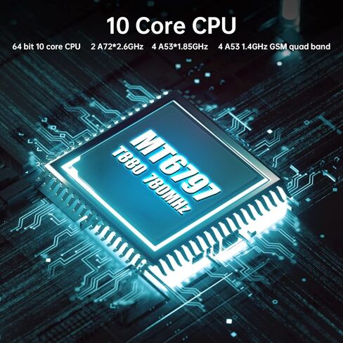 تابلت MESWAO مقاس 14.1 بوصة يعمل بنظام Android مع شاشة كبيرة 1080 بكسل عالية الدقة، أجهزة لوحية WiFi 6 مع عمر بطارية 10000 مللي أمبير في الساعة 10 ساعات، 8+128 جيجا، توسيع 512 جيجا، إصدار 2023 - رمادي in Kuwait