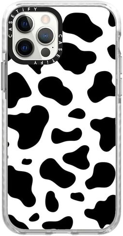 حافظة CASETiFY Impact لجهاز iPhone 12/12 Pro - سحابة الألوان: شيء جديد على الطريق - بقلم Jessica Poundstone - Clear Frost in Kuwait