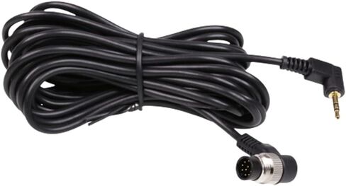 Foto&Tech 2.5mm-N1 10-PIN Remote Control Shutter Release Cable Cord Compatible with Miops Trigger & Nikon Cameras D850 D5 D500 D4s D4 D3 D810A D810 D800 D800E D2 D2H D2X D2Xs D300 D1 D300s D700 Z9 Z8 in Kuwait