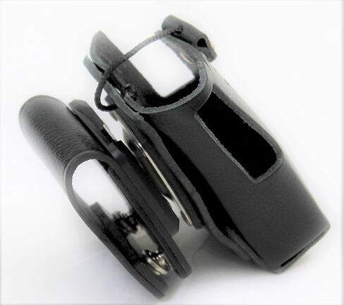 حافظة/حافظة جلدية شديدة التحمل مع دوار معدني كامل سريع الفصل لراديو فيرتكس VX-261 VX-231 VX-351 .. in Kuwait