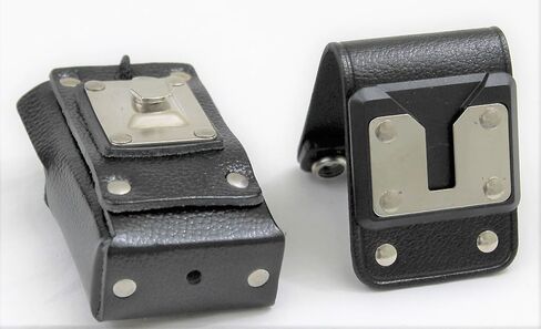 حافظة/حافظة جلدية شديدة التحمل مع دوار معدني كامل سريع الفصل لراديو فيرتكس VX-261 VX-231 VX-351 .. in Kuwait