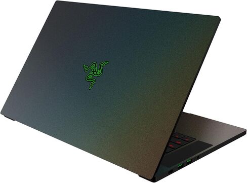 Razer Skin Vinyl Laptop Wrap: Blade 15 - Full Wrap - Premium 3M Cast Vinyl - Scratch Resistant - Unique Designs & Finishes - Easy Application - Lenticular Camo - Black in Kuwait