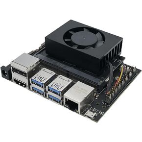 youyeetoo Jetson Nano Developer Kit, Onboard 16GB EMMC,Support SD Card SSD Extensions for AI Machine Learning(Fan Cooling) in Kuwait