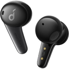 Soundcore by Anker Life Note 3S True Wireless Earbuds, Powerful Sound, 4 Mics for Clear Calls, Superior Comfort, Wireless Charging, 35H Playtime with Fast Charging, App for Customized Sound in Saudi Arabia