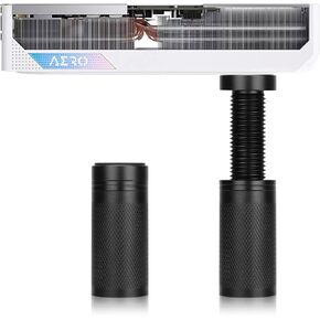 Jeymei Small Graphics Card GPU Support Bracket,Black (M,2-3.15in) in Saudi Arabia