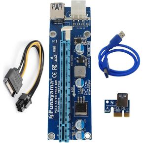 فناياما وصلة بطاقة رسومات بمنفذ الملحقات الإضافية السريع لجهاز تعدين وحدة معالجة الرسومات الجرافيكية، وصلة وحدة معالجة الرسومات الجرافيكية لتعدين الايثريوم، بطاقة رافع، تعدين عملات وحدة معالجة in Kuwait