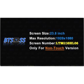 استبدال LCD بشاشة عرض LCD مقاس 23 بوصة من BTSELSS لجهاز HP Eliteone 800 G3 923631-001 شاشة HD 1080P 30 دبوس (فقط للنسخة التي لا تعمل باللمس) in Kuwait