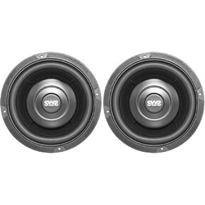 Earthquake Sound SWS-6.5X 6.5-inch Shallow Woofer System Subwoofers, 4-Ohm (Pair)