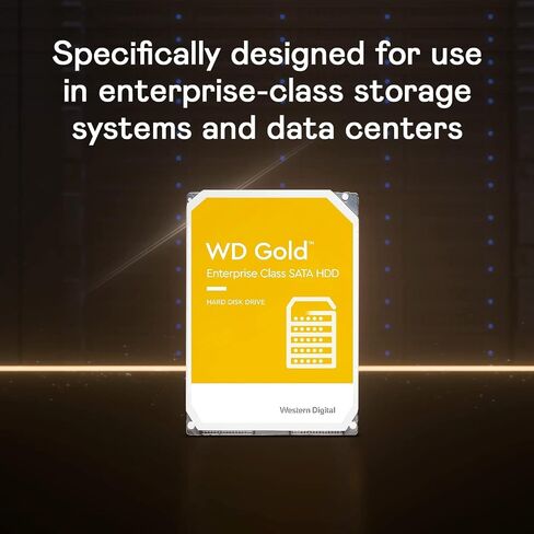 Western Digital 2TB WD Gold Enterprise Class Internal Hard Drive - 7200 RPM Class, SATA 6 Gb/s, 128 MB Cache, 3.5" - WD2005FBYZ (Renewed) in Saudi Arabia