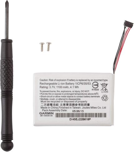 Garmin Accessory, Replacement Battery, T5/TT15 Mini DD, 010-11828-40 in Saudi Arabia