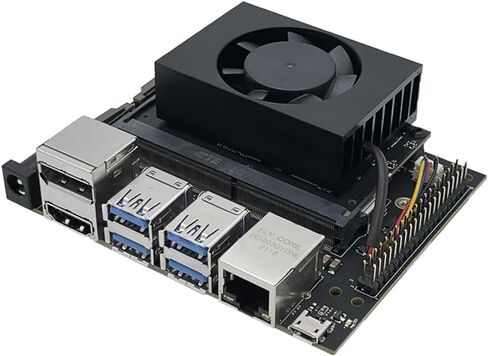 youyeetoo Jetson Nano Developer Kit, Onboard 16GB EMMC,Support SD Card SSD Extensions for AI Machine Learning(Fan Cooling) in Kuwait