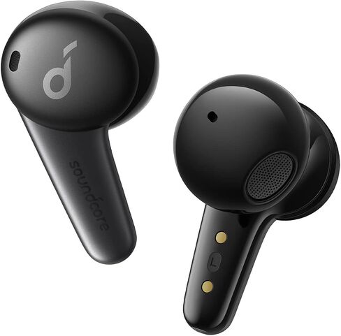 سماعات أذن Soundcore Life Note 3S True Wireless من Anker Life Note 3، صوت قوي، 4 ميكروفونات للمكالمات الواضحة، راحة فائقة، شحن لاسلكي، وقت تشغيل 35 ساعة مع شحن سريع، تطبيق للحصول على صوت مخصص in Saudi Arabia