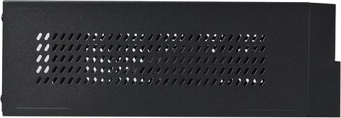 هيكل Goodisory MX01 SECC بدون مروحة Mini ITX HTPC مع فتحة محرك أقراص ثابتة مقاس 3.5 بوصة وقاعدة عمودية (أسود) in Kuwait
