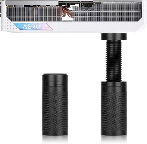 Jeymei Small Graphics Card GPU Support Bracket,Black (M,2-3.15in) in Saudi Arabia