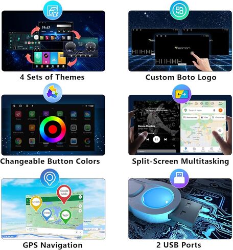 جهاز استريو السيارة أندرويد 11 من Eonon Android وCarPlay وAndroid Auto Car Stereo ، 7 بوصات راديو السيارة أحادي الدين ينطبق على BMW 5 Series 1995-2002 (E39) ، DSP مدمج، بلوتوث 5.0-R49 in Kuwait
