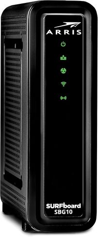 arris surfboard ac1600 dual band router with 16x4 docsis 3.0 cable modem black (Renewed) in Saudi Arabia