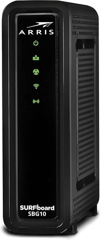 arris surfboard ac1600 dual band router with 16x4 docsis 3.0 cable modem black (Renewed) in Saudi Arabia