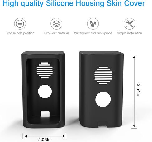 HOLACA Weatherproof Silicone Cover Protective Case for WYZE Spotlight Battery Cam Pro Camera Skin Anti-Scratch Protective Cover for Extra Protection (1 Pack) in Kuwait