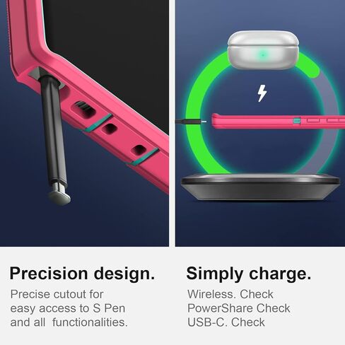 FEIYAR HOME for Samsung Galaxy S23 Ultra Case: [Military Grade Shockproof] with 2Pcs [Camera Protector + Soft Screen Protector] Heavy Duty Protection Phone Case for Galaxy S23 Ultra 5G-Black in Kuwait