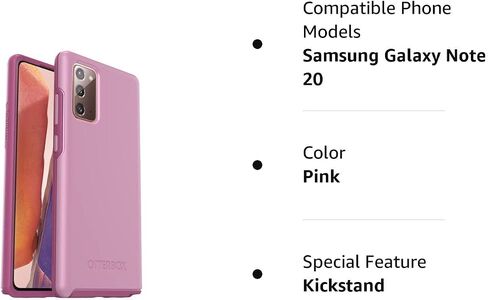 OtterBox Symmetry Clear Series Case for Samsung Galaxy Note 20 5G (ONLY - NOT Ultra) Non-Retail Packaging - Stardust in Kuwait