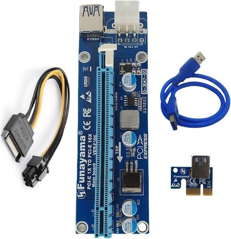 فناياما وصلة بطاقة رسومات بمنفذ الملحقات الإضافية السريع لجهاز تعدين وحدة معالجة الرسومات الجرافيكية، وصلة وحدة معالجة الرسومات الجرافيكية لتعدين الايثريوم، بطاقة رافع، تعدين عملات وحدة معالجة in Kuwait