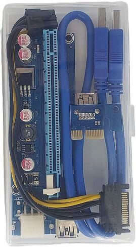 فناياما وصلة بطاقة رسومات بمنفذ الملحقات الإضافية السريع لجهاز تعدين وحدة معالجة الرسومات الجرافيكية، وصلة وحدة معالجة الرسومات الجرافيكية لتعدين الايثريوم، بطاقة رافع، تعدين عملات وحدة معالجة in Kuwait