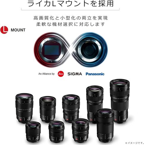 Panasonic S-S85 LUMIX S 85mm F1.8 Lens for Leica L-Mount in Kuwait