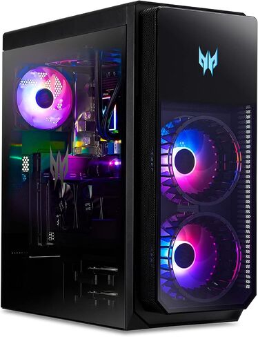 كمبيوتر الألعاب آيسر بريداتور أوريون 7000 PO7-650-UR11 | الجيل الثالث عشر من Intel Core i7-13700KF 16-Core | انفيديا جي فورس ار تي اكس 4080 | 32 جيجابايت DDR5 | 1 تيرابايت PCIe Gen4 SSD | هارد 2 تيرابايت | إنتل واي فاي 6E | لوحة مفاتيح وماوس RGB in Saudi Arabia