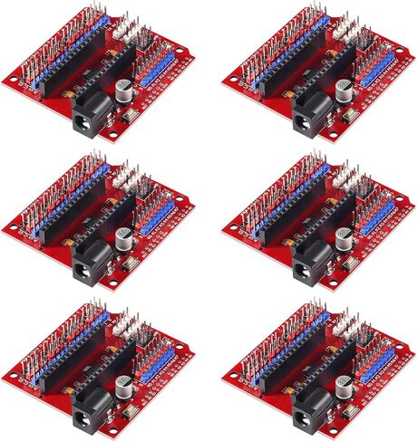 4PCS for Nano I/O Expansion Sensor Shield Multi-Purpose Extension Sensor Shield Module Pin Header for Nano 3.0 Duemilanove 2009(Yellow) in Kuwait