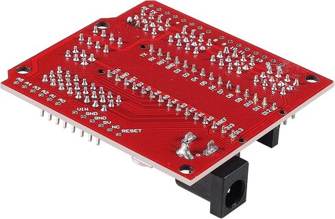 4PCS for Nano I/O Expansion Sensor Shield Multi-Purpose Extension Sensor Shield Module Pin Header for Nano 3.0 Duemilanove 2009(Yellow) in Kuwait