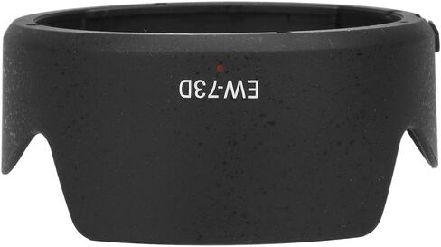غطاء عدسة الكاميرا لـ Canon، EW-73D غطاء غطاء عدسة الكاميرا البلاستيكية الواقية لـ Canon EFS 18-135 مم F / 3.5-5.6 هو USM، استبدال غطاء عدسة الكاميرا in Saudi Arabia