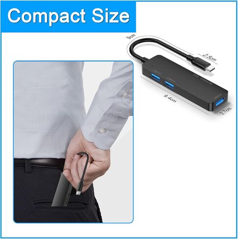 محول قارئ بطاقات SD USB C، محول قارئ بطاقات Micro SD TF من النوع C، محول قارئ بطاقات ذاكرة 5 في 1 USB C إلى USB لسطح MacBook Pro ومعظم أجهزة UBC C in Kuwait