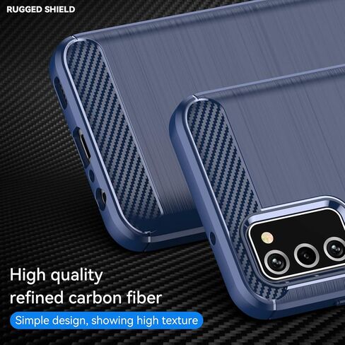 جراب M MAIKEZI لهاتف Samsung A03S، جراب Galaxy A03S مع واقي شاشة HD، جراب واقٍ من المطاط الناعم المرن ممتص للصدمات لهاتف Samsung Galaxy A03S (رمادي TPU مصقول) in Kuwait