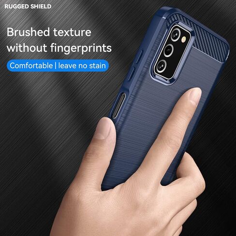 جراب M MAIKEZI لهاتف Samsung A03S، جراب Galaxy A03S مع واقي شاشة HD، جراب واقٍ من المطاط الناعم المرن ممتص للصدمات لهاتف Samsung Galaxy A03S (رمادي TPU مصقول) in Kuwait