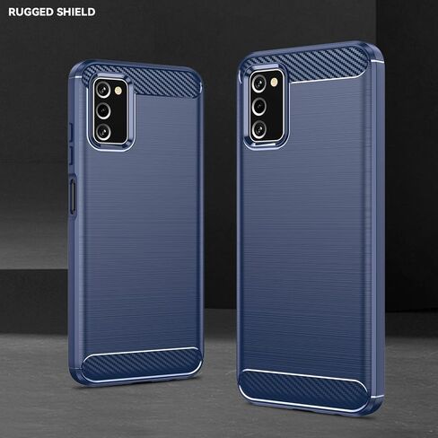جراب M MAIKEZI لهاتف Samsung A03S، جراب Galaxy A03S مع واقي شاشة HD، جراب واقٍ من المطاط الناعم المرن ممتص للصدمات لهاتف Samsung Galaxy A03S (رمادي TPU مصقول) in Kuwait