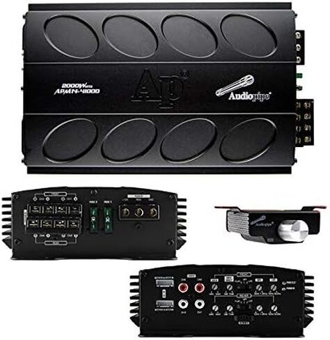 Audiopipe Mini Design 4 Channel Mosfet Amplifier 2000w Max Class D 14.25in. x 8.5in. x 3.75in. in Saudi Arabia