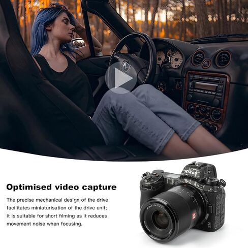 VILTROX 28mm F1.8 Full Frame Lens Auto Focus Lens for Nikon Z Mount Mirrorless Cameras Z5 Z50 Z6 Z6Ⅱ Z7 Z7Ⅱ ZFC Z30 Z9 Z8 in Saudi Arabia